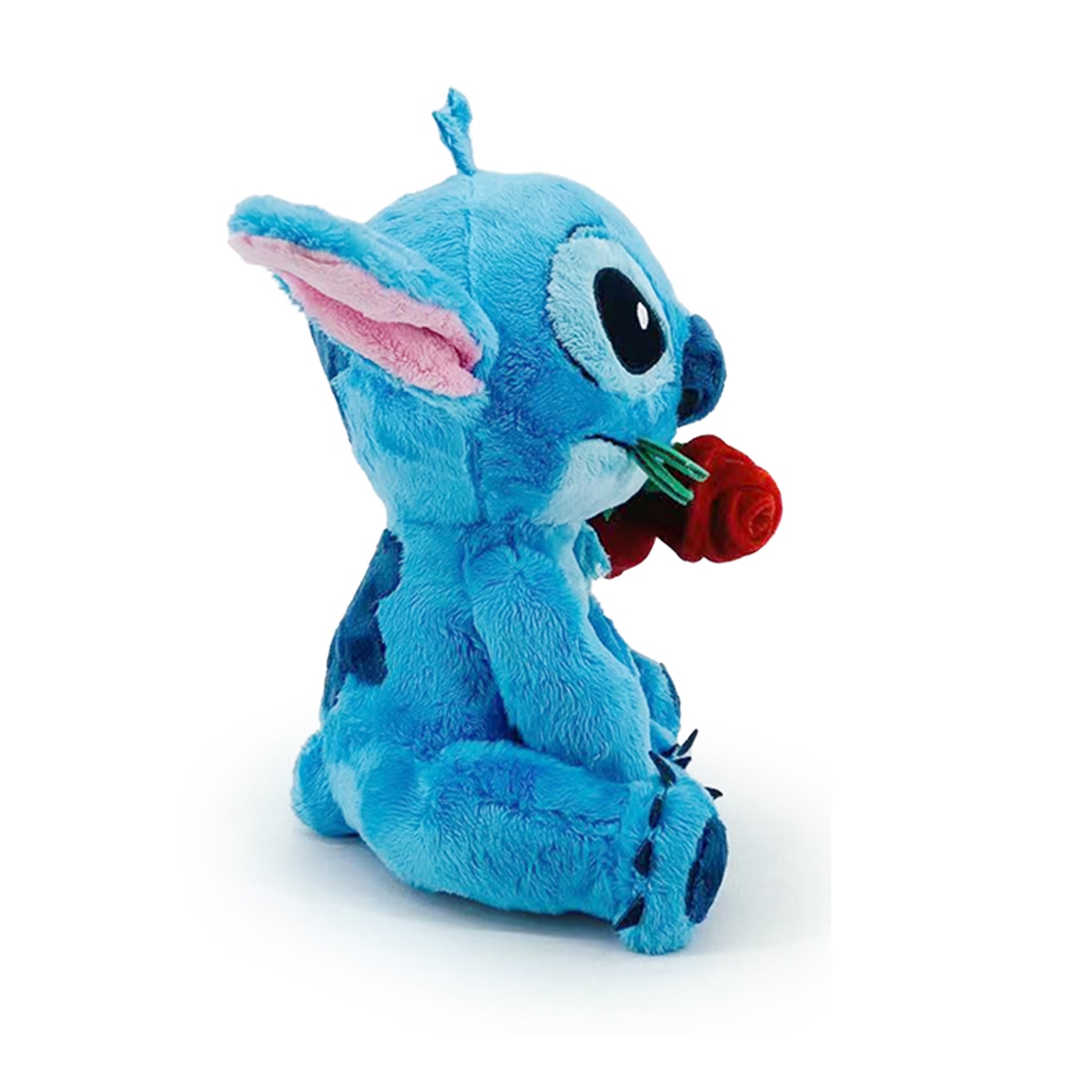 Peluche Stitch con rosa 25 cm Lilo & Stitch Simba 2