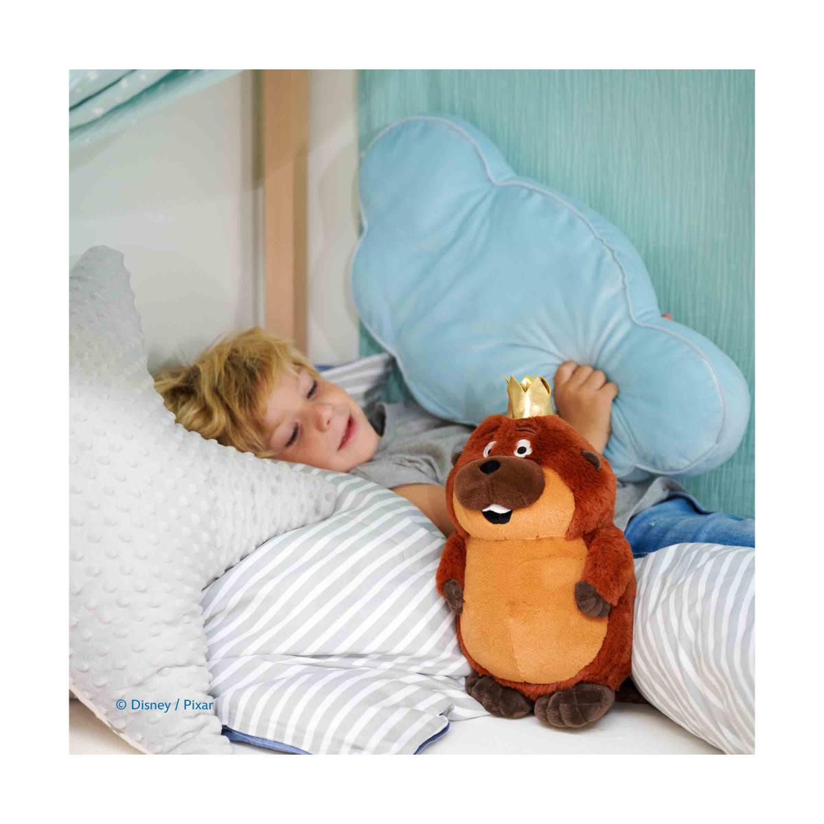 Peluche Rey George 24 cm Disney Pixar Hoppers Simba 5