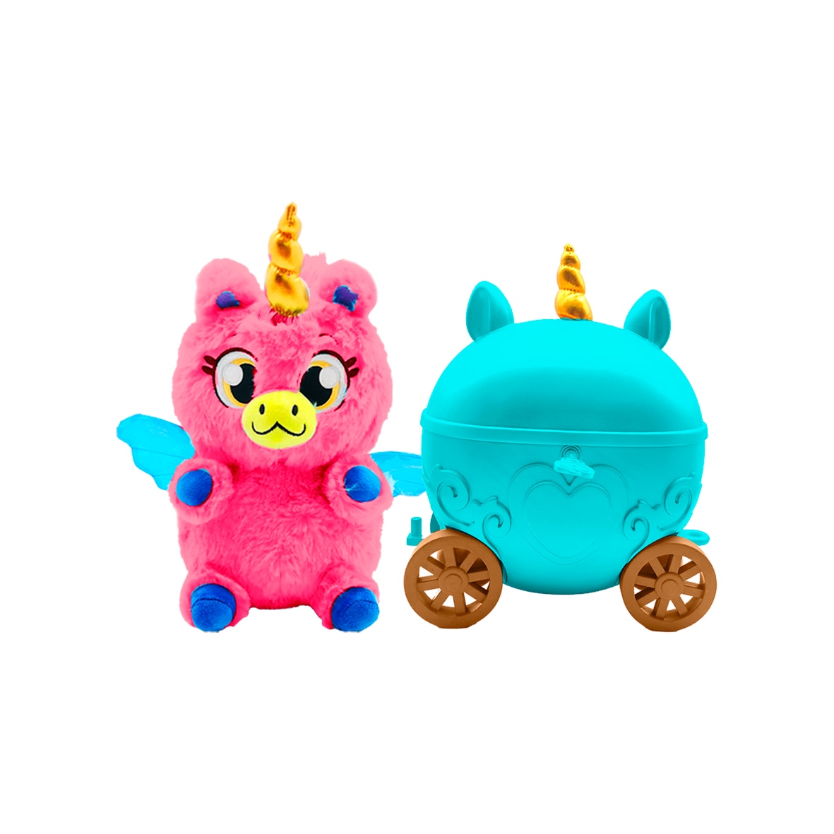 Peluche Reino mágico carroza surtido Bizak 4