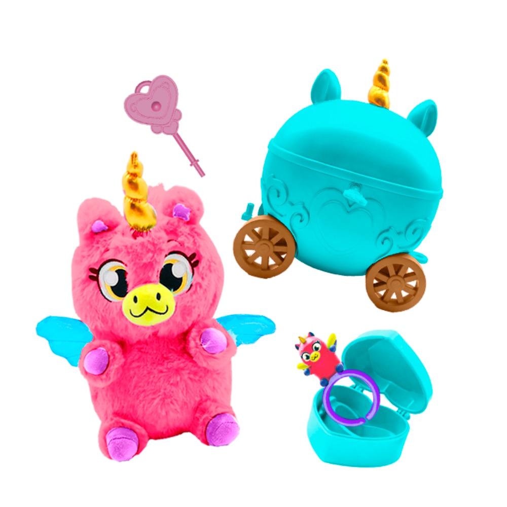 Peluche Reino mágico carroza surtido Bizak 6