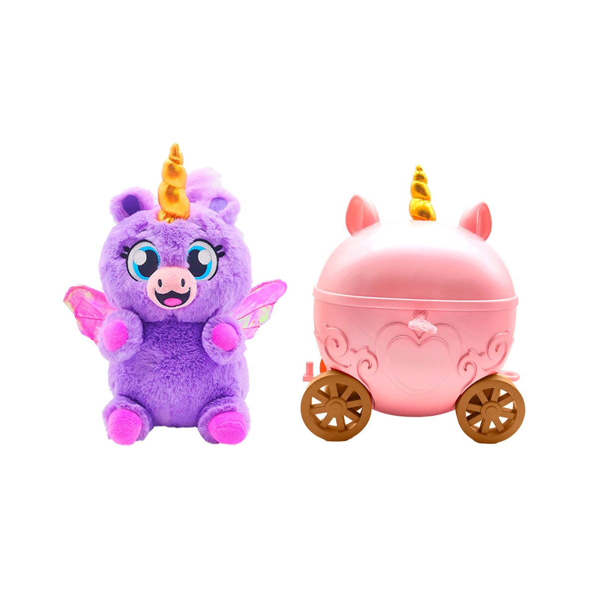 Peluche Reino mágico carroza surtido Bizak 17