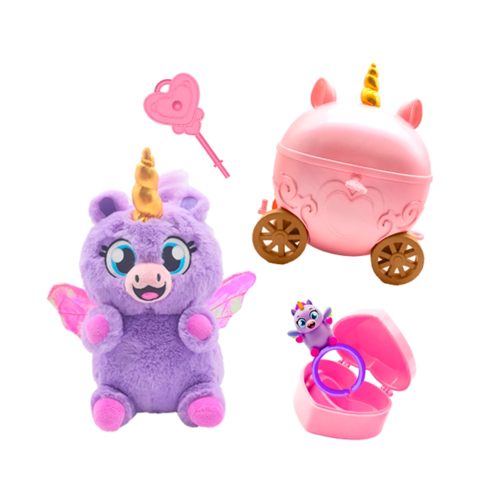 Peluche Reino mágico carroza surtido Bizak 19