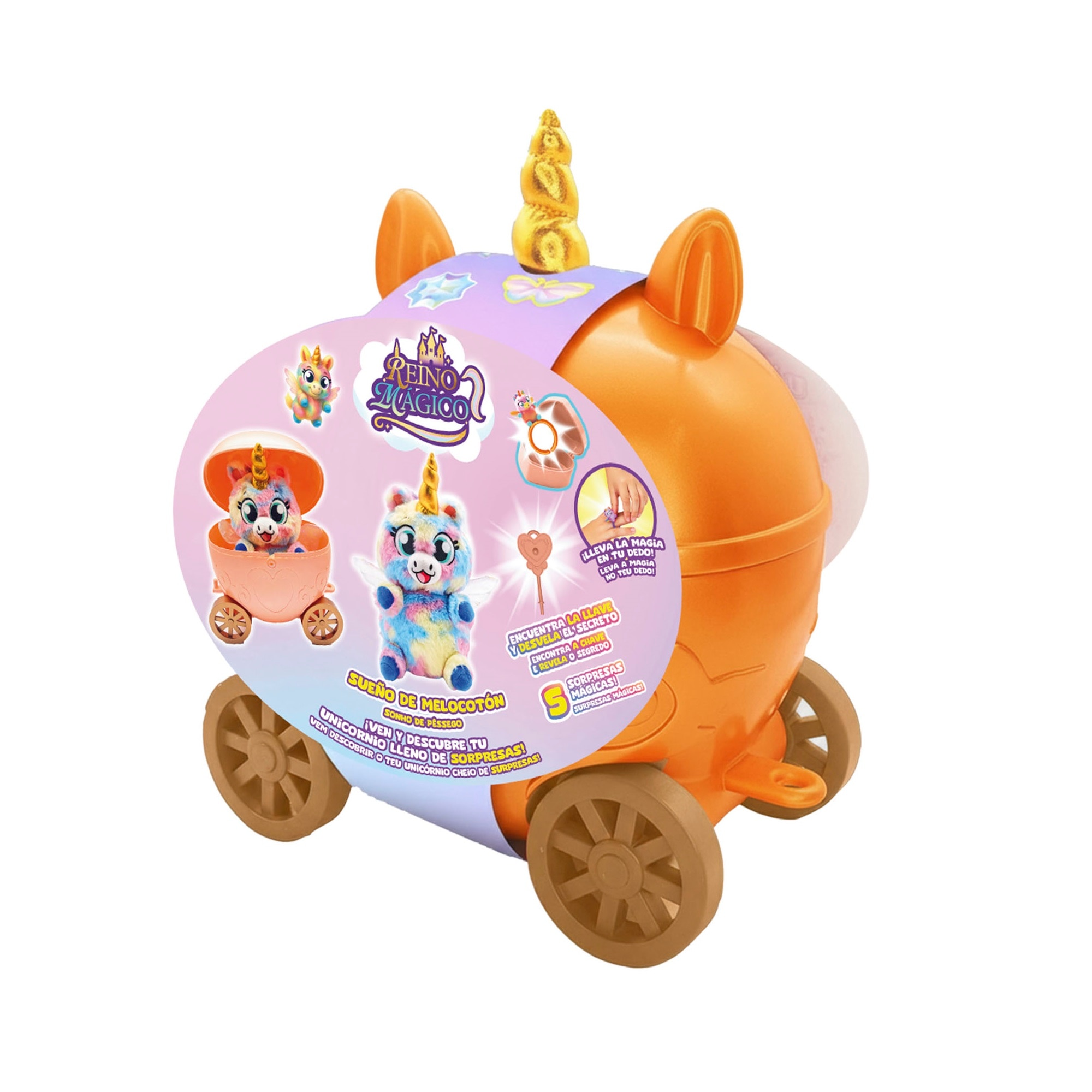 Peluche Reino mágico carroza surtido Bizak · Bizak · El Corte Inglés