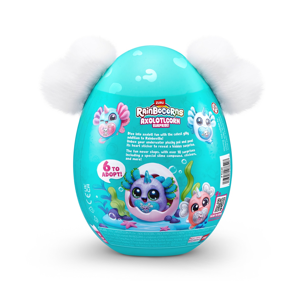 Imagen 3 de Peluche Axolotlcorn con sorpresas Rainbocorn