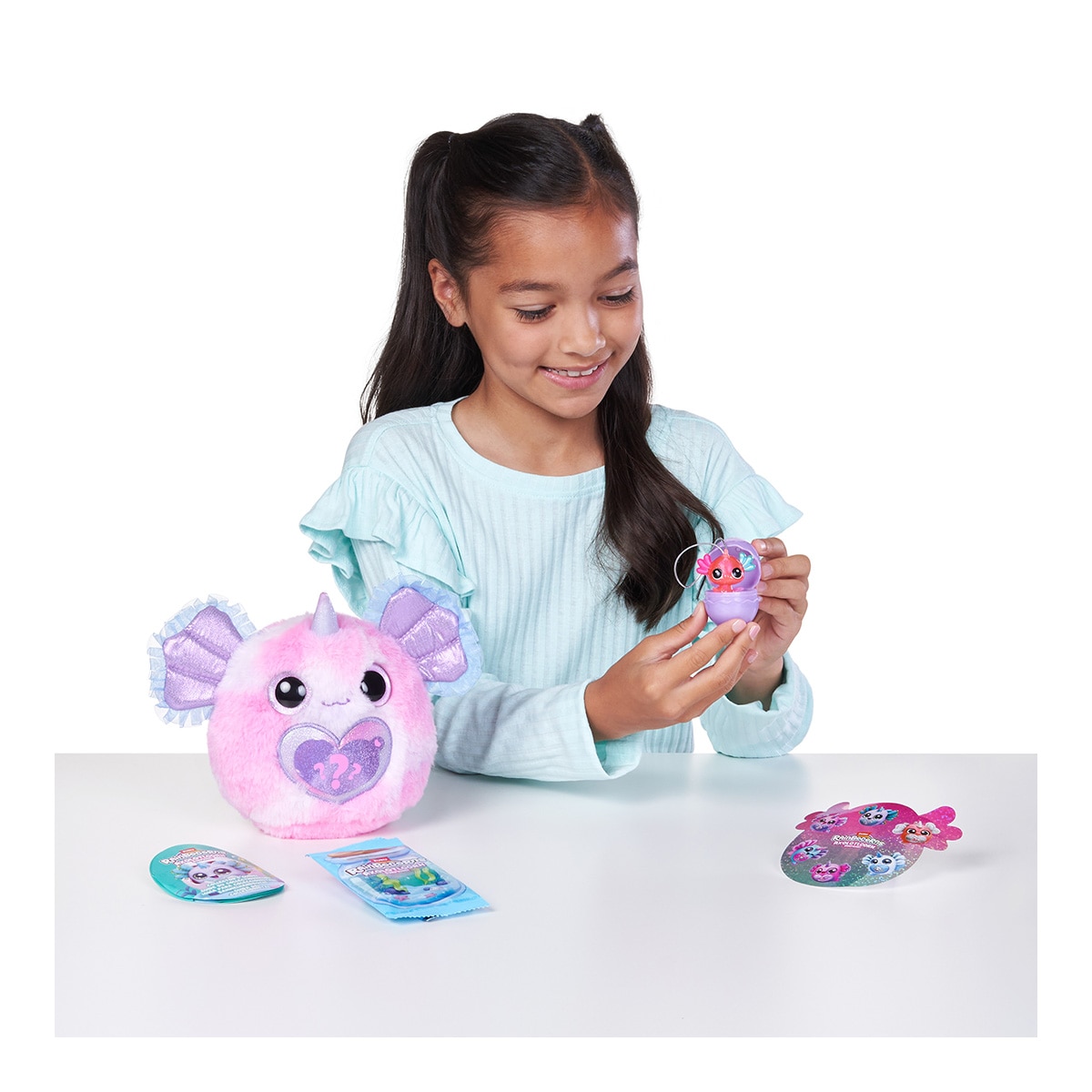Imagen 6 de Peluche Axolotlcorn con sorpresas Rainbocorn