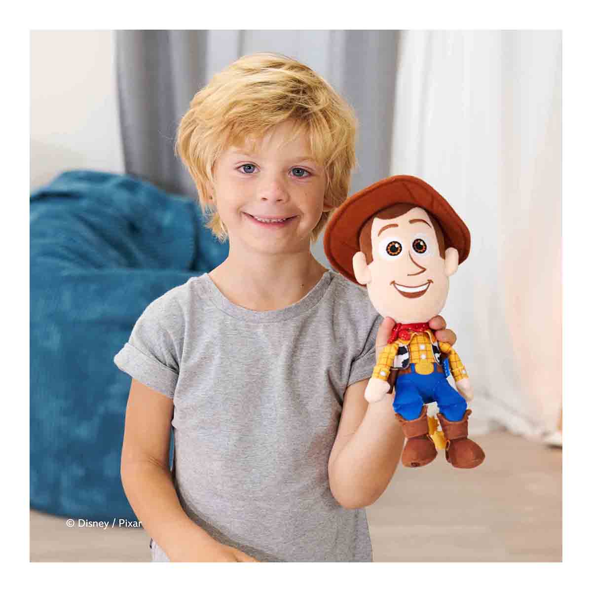 Peluche Woody 25 cm suave y detallado Toy Story 5 Pixar Simba 3