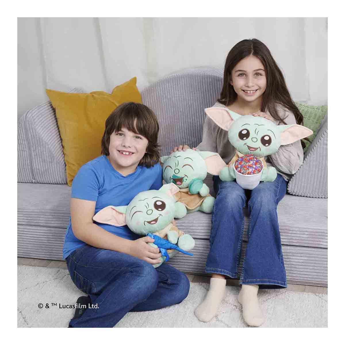 Peluche Grogu con lagartija 25 cm suave Mandalorian & Grogu Star Wars Simba 3