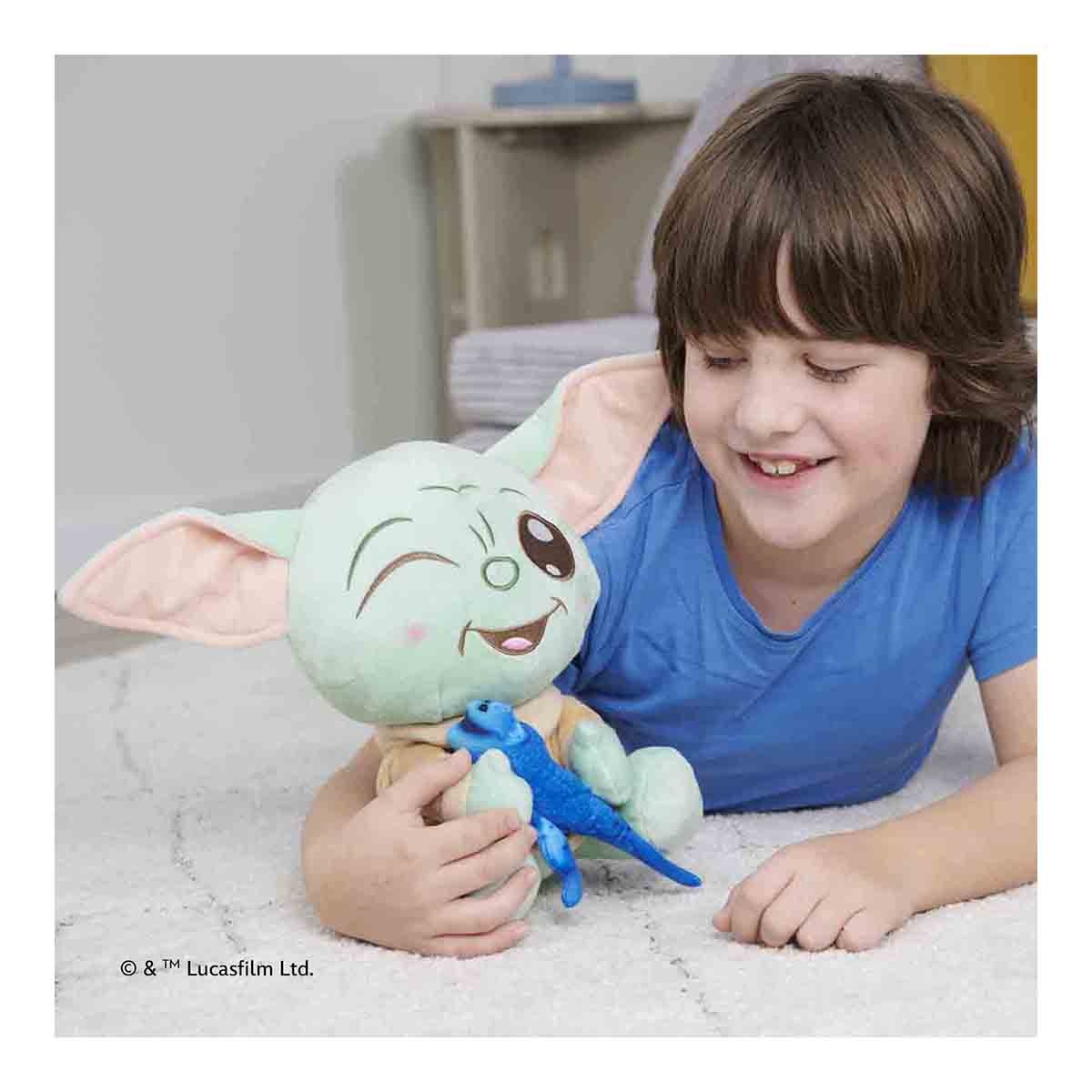 Peluche Grogu con lagartija 25 cm suave Mandalorian & Grogu Star Wars Simba 6