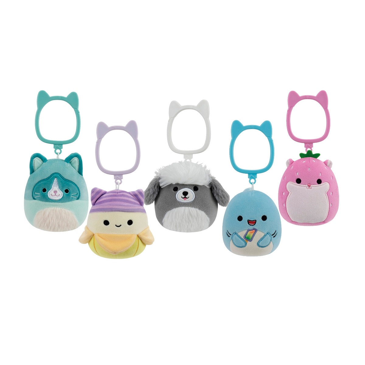 Jazwares - Llaveros Pelcuhe 8 cm Squishmallows Jazwares modelos surtidos
