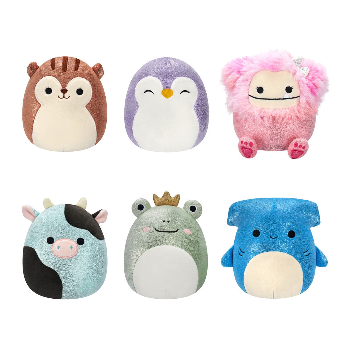 Peluche Mysterys Glitter Squishmallows 12 cm Jazwares modelos surtidos 2