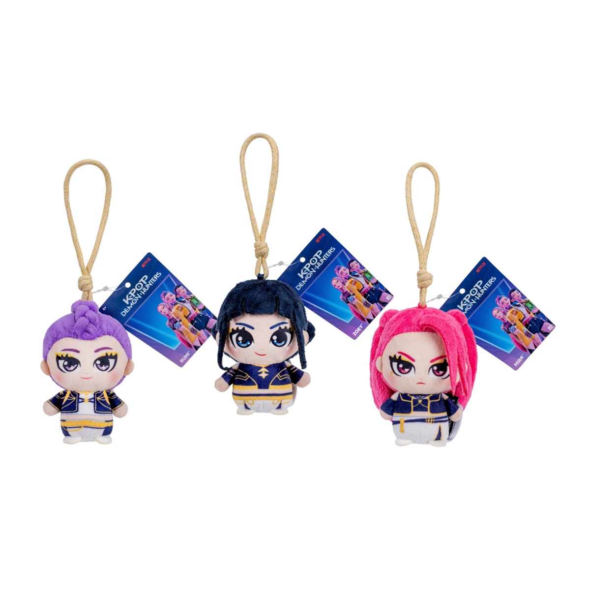 Jazwares - Llavero Peluche K-Pop Demon Hunters 10 cm Jazwares modelos surtidos