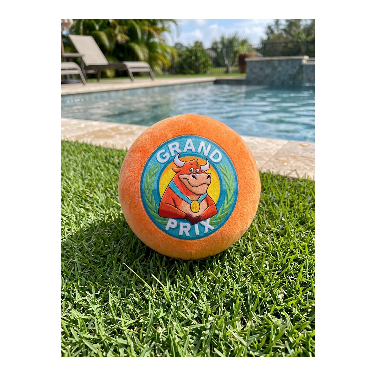 Peluche pelota de 22cm del Grand Prix 4
