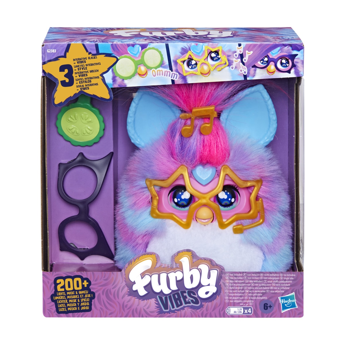 Peluches Furby Vibes Blue Razz Furby Hasbro 2