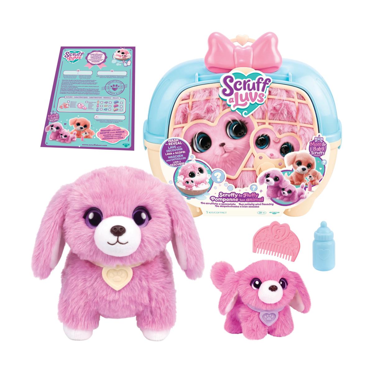 Peluche Nurturing Scruffaluvs Mama & Bebe 1