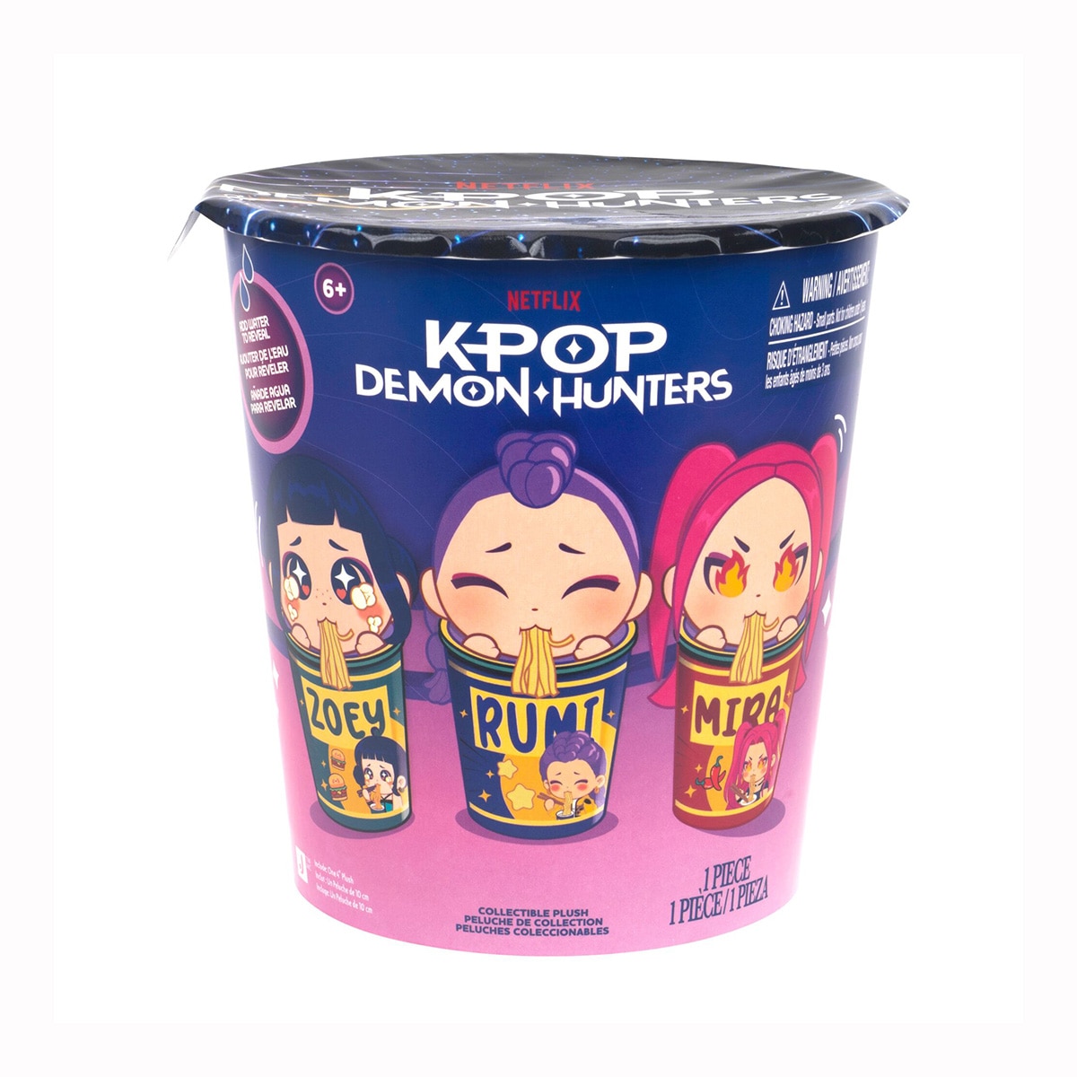 Peluche Sorpresa K-Pop Demon Hunters Mini Tazas Ramen 2