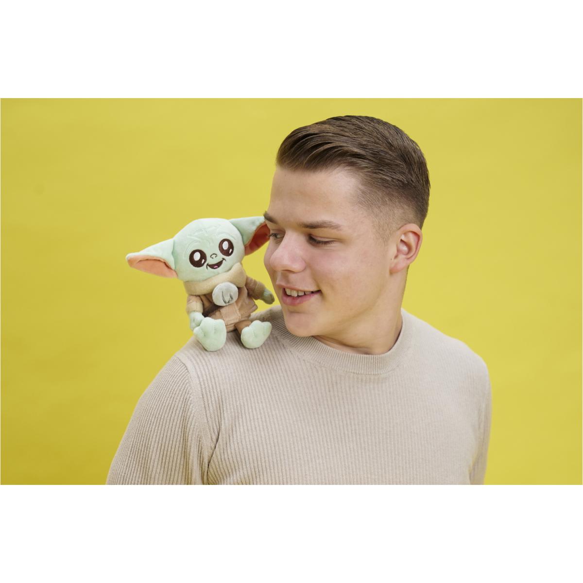 Peluche Grogu Mandalorian para hombro 12 cm Disney Star Wars Simba 5