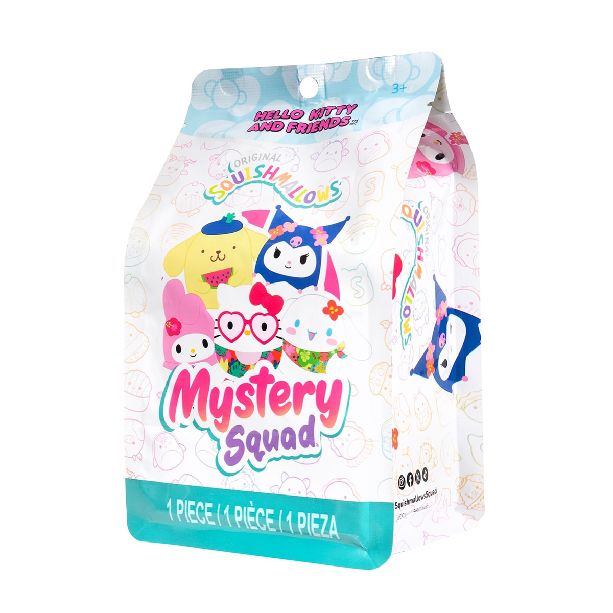Imagen 2 de Bolsa Sorpresa Hello Kitty 12 cm Modelos Surtidos Squishmallows