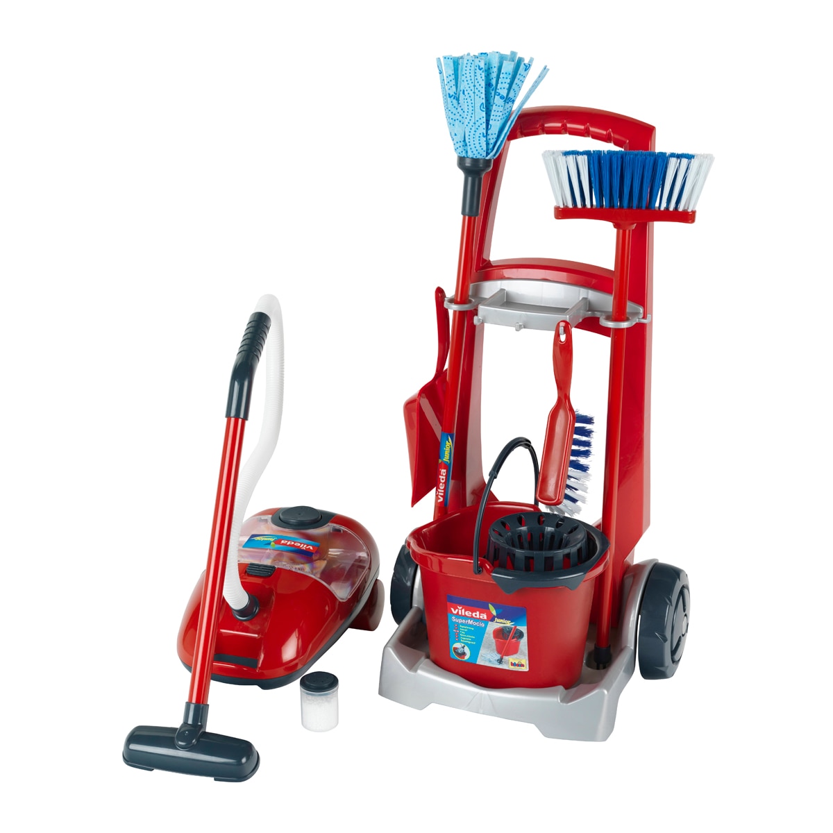 Vileda – Carro de limpieza y aspiradora Vileda.