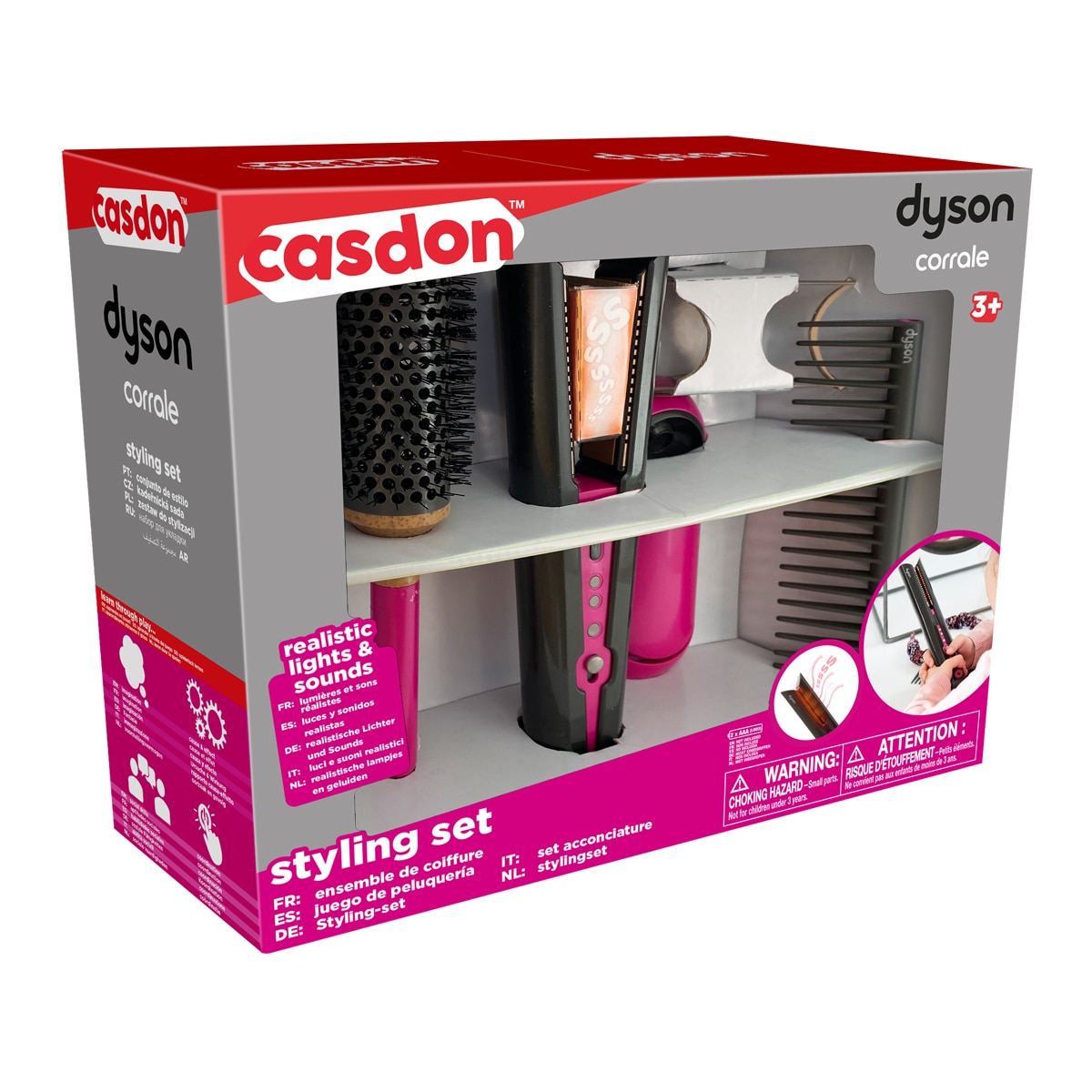 Cefa Toys – Set plancha del pelo Dyson Corralle.