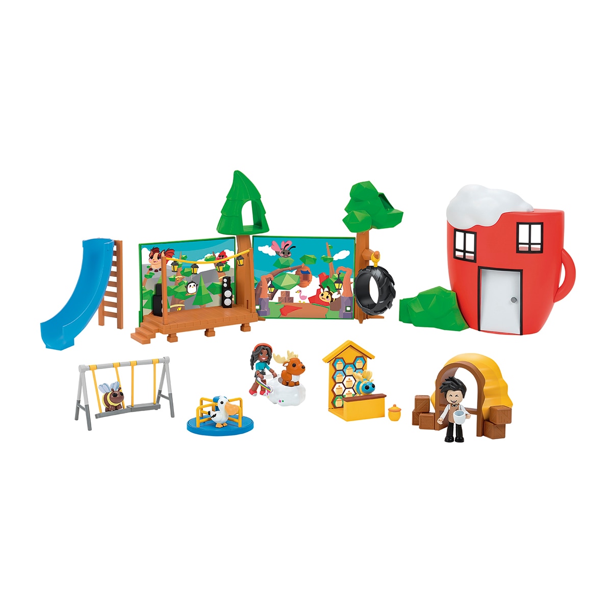 Toy Partner – Playset Coffee Shop Adopt Me Roblox Toy Partner.
