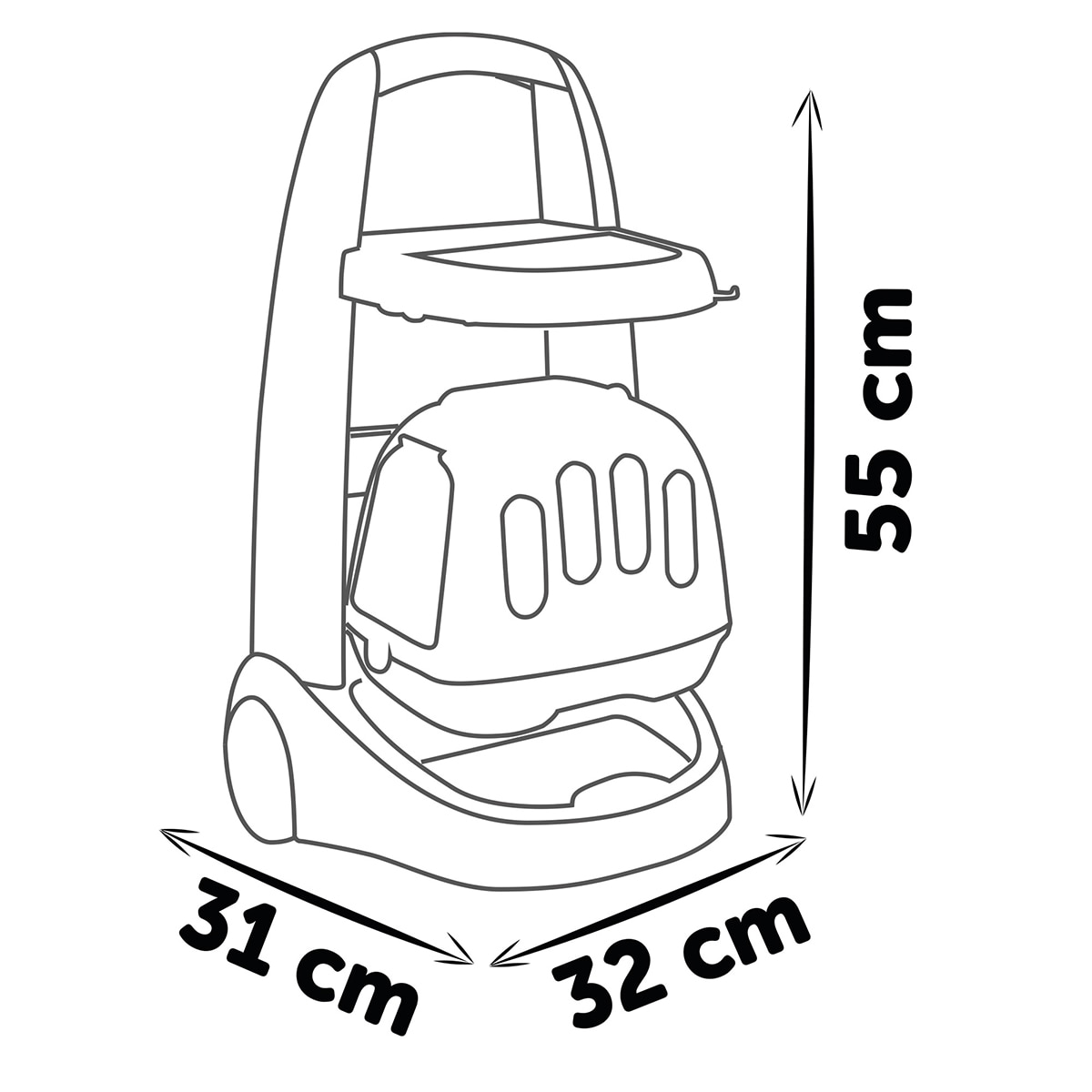 Trolley Cuidado animal Smoby 13
