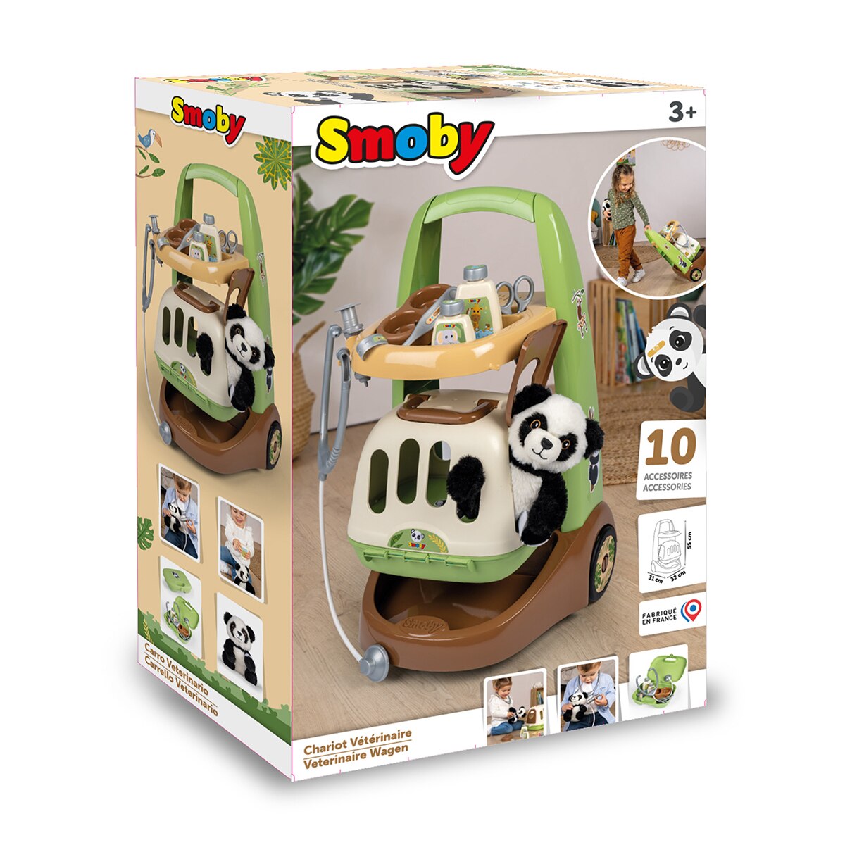 Trolley Cuidado animal Smoby 14