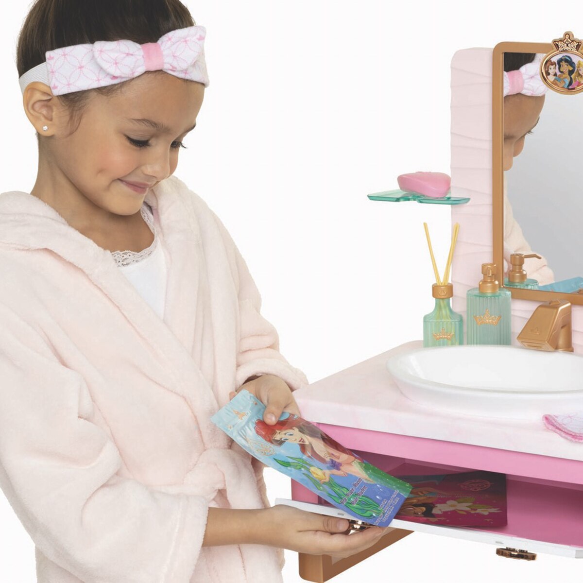SPA Belleza con Funciones reales con 20 accesorios Disney Princesas Jakks Pacific 4