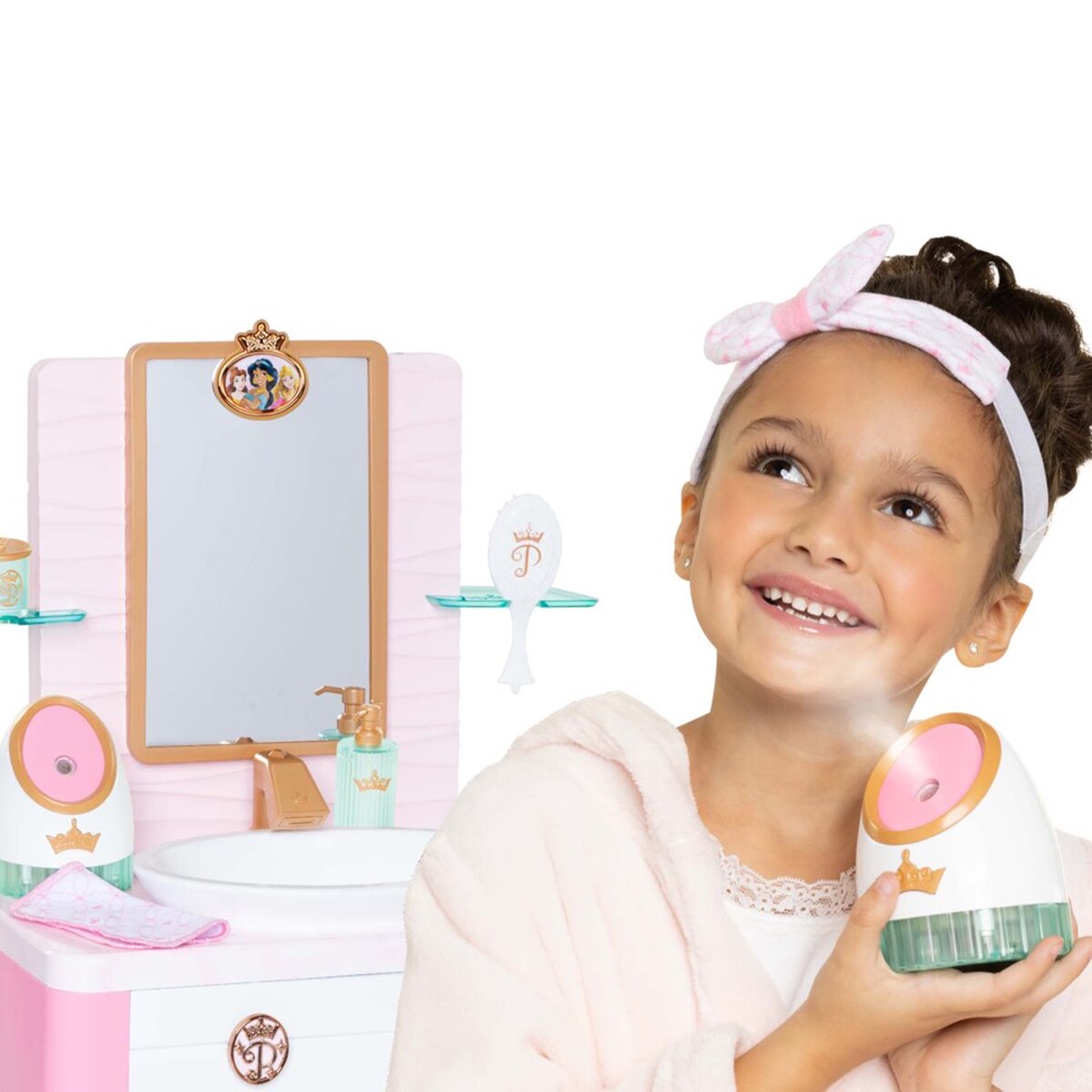 SPA Belleza con Funciones reales con 20 accesorios Disney Princesas Jakks Pacific 5
