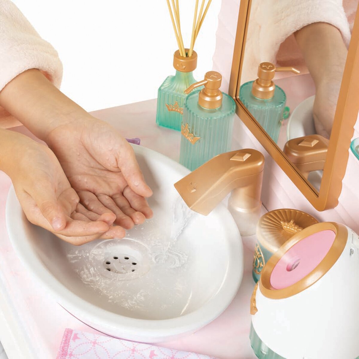 SPA Belleza con Funciones reales con 20 accesorios Disney Princesas Jakks Pacific 8