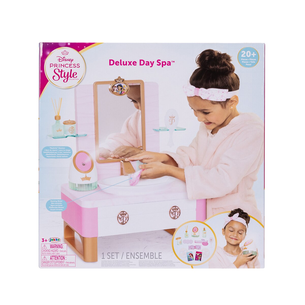 SPA Belleza con Funciones reales con 20 accesorios Disney Princesas Jakks Pacific 9