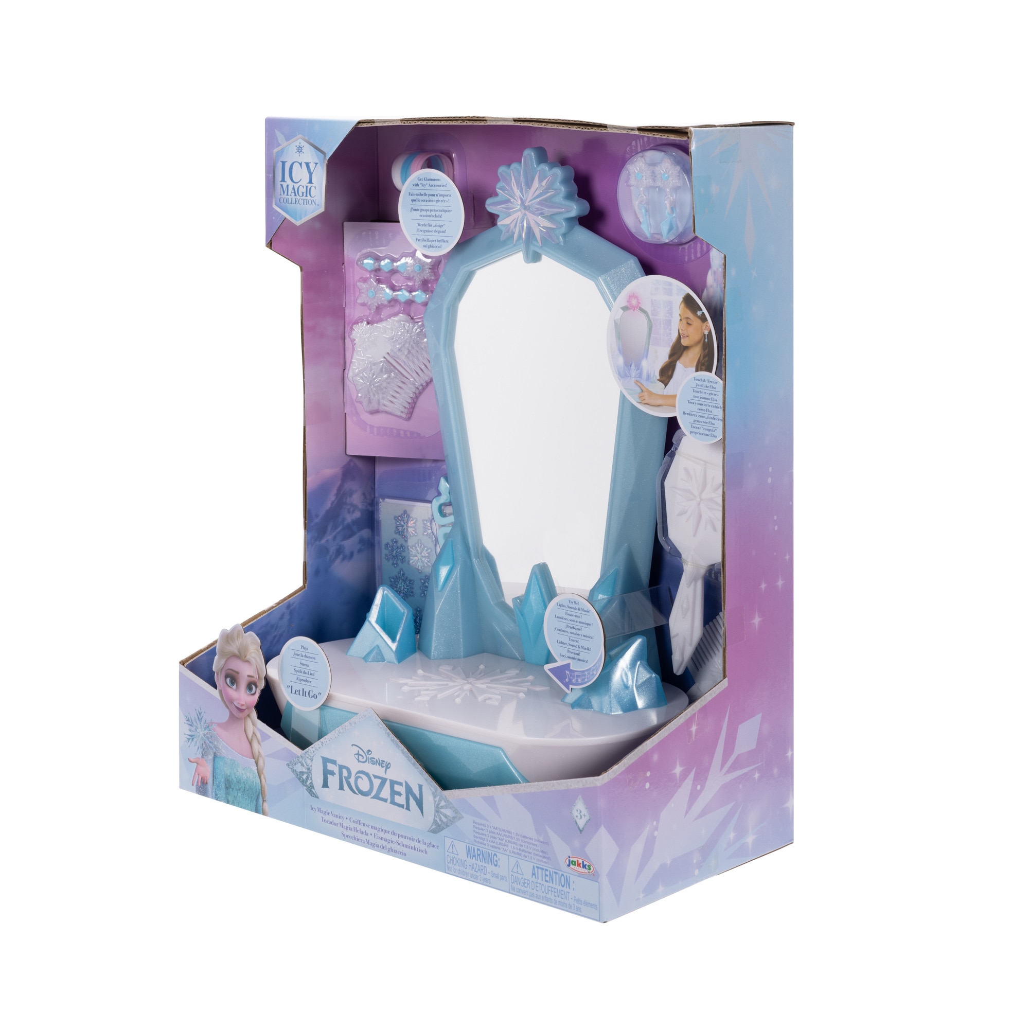 Tocador Musical con Luces, Sonidos y Accesorios Disney Frozen Jakks Pacific 3
