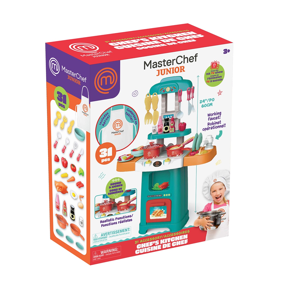 Cocina Electrónica con 31 Accesorios MasterChef Jr. 3
