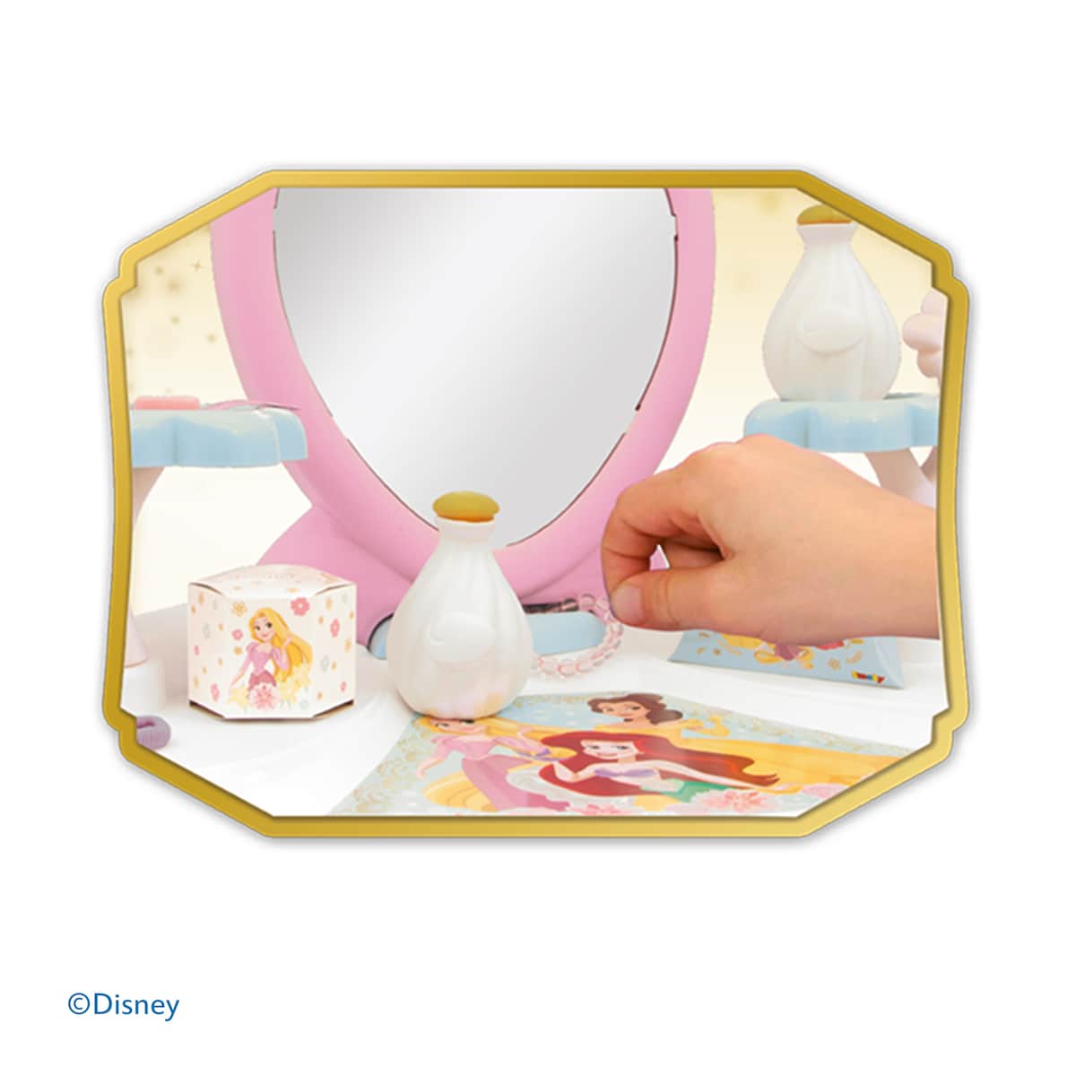 Tocador con taburete Princesas Disney Smoby 3