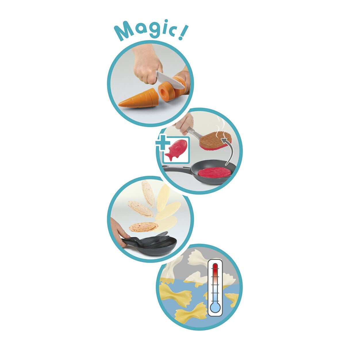 Mini Tefal: Cozinha Evolutiva com Acessórios 9