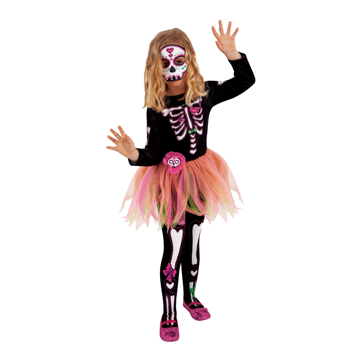 Disfraz infantil Sweet Skelita Tutuween Rubies 1