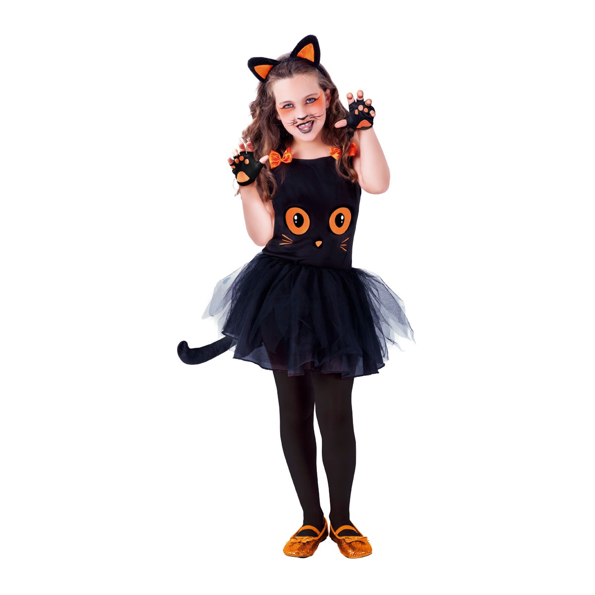 Disfraz infantil gatita negra tutuween Rubie's 1