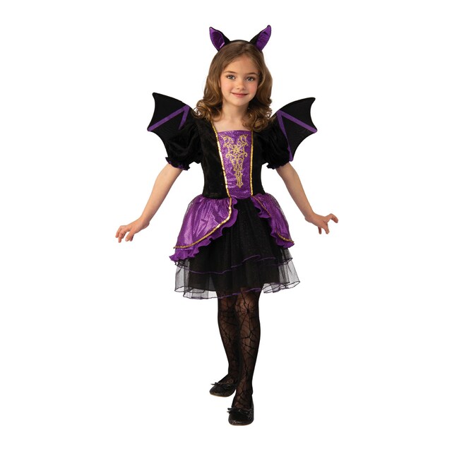 Imagen 0 de Disfraz infantil murcielaguita con alas Rubie's