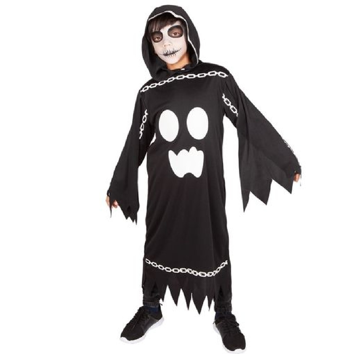 Disfraz infantil Fantasma Encadenado Glow in Dark Rubies 1