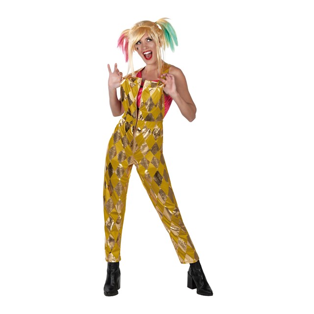 Imagen 0 de Disfraz adulto Mono Doro Harlye Quinn Birds Of Prey Warner B Rubies