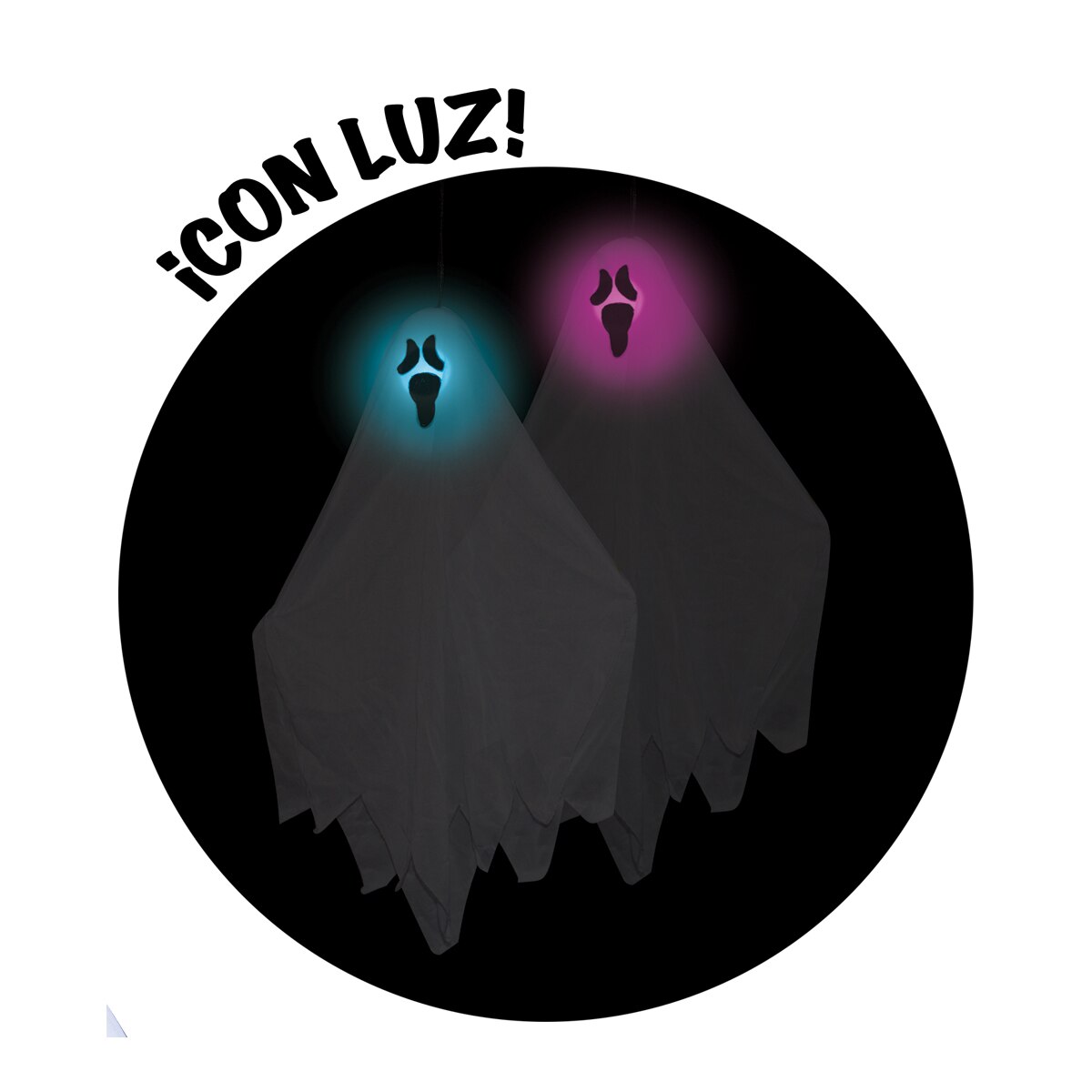 Colgante Fantasma con luz 2