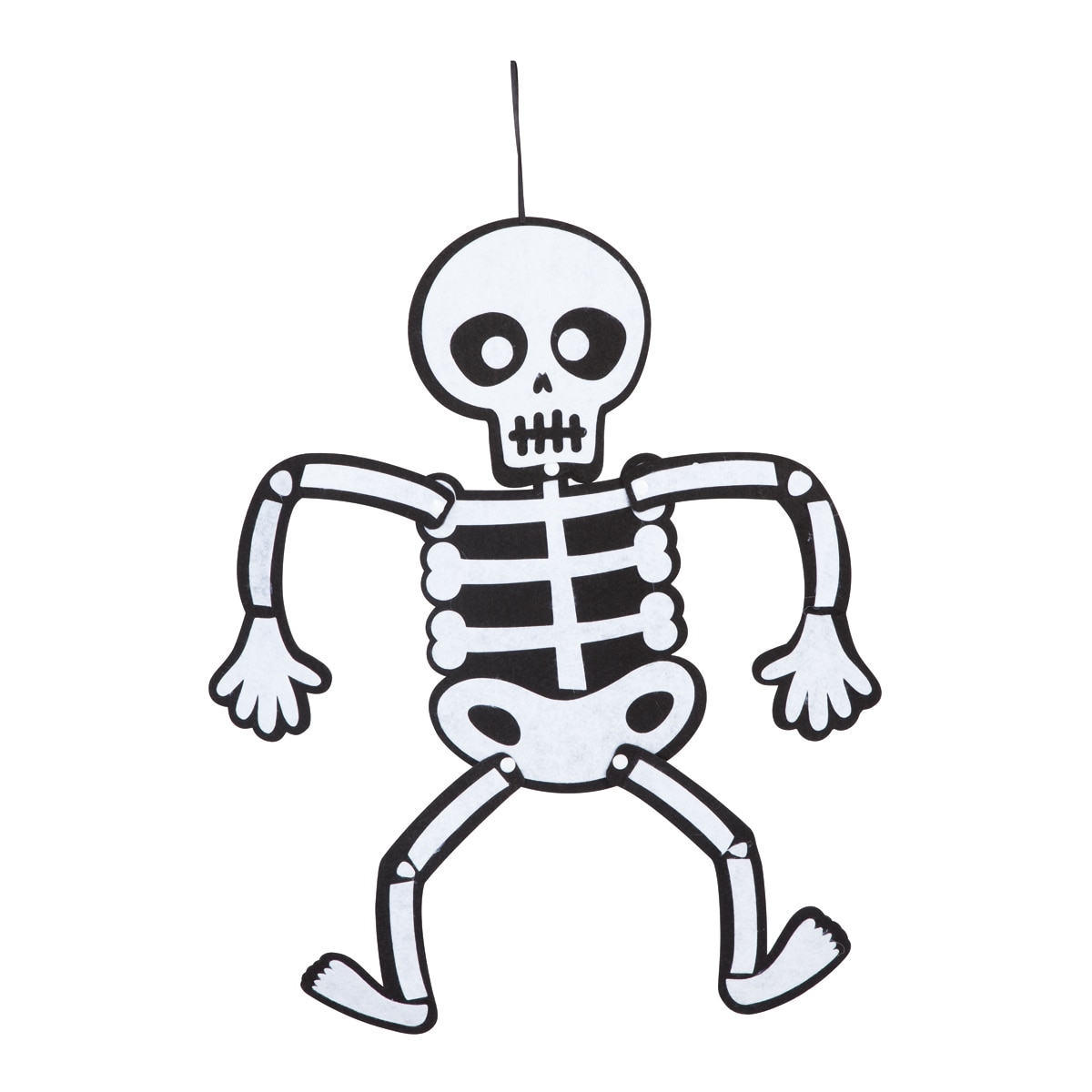 Pendente Esqueleto Feltro 51 cm 1