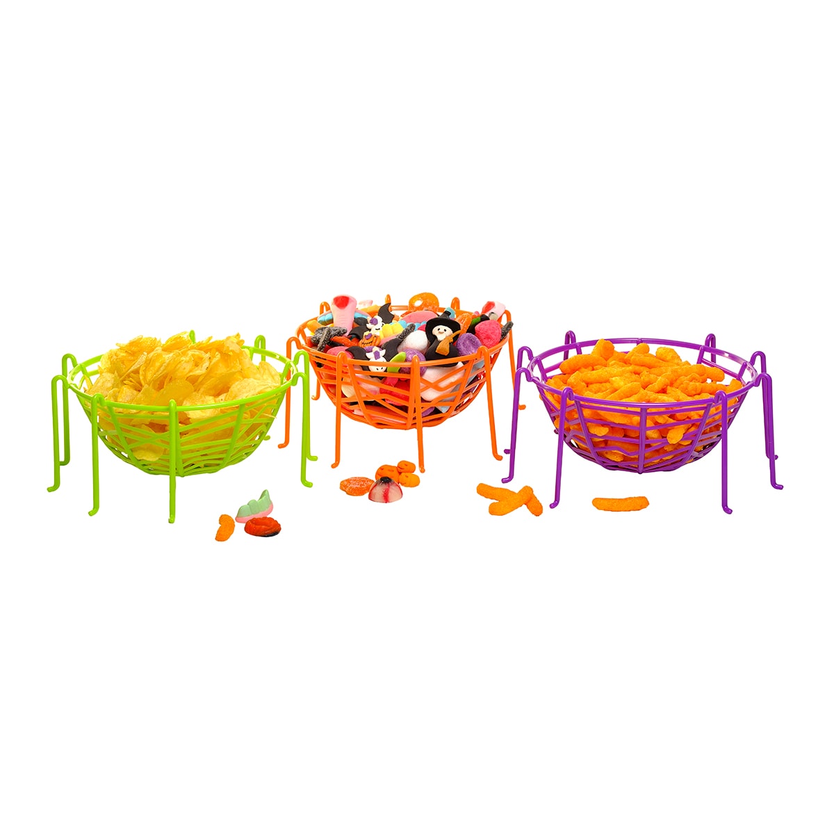 Cesta surtida con patas Halloween Rubies 1