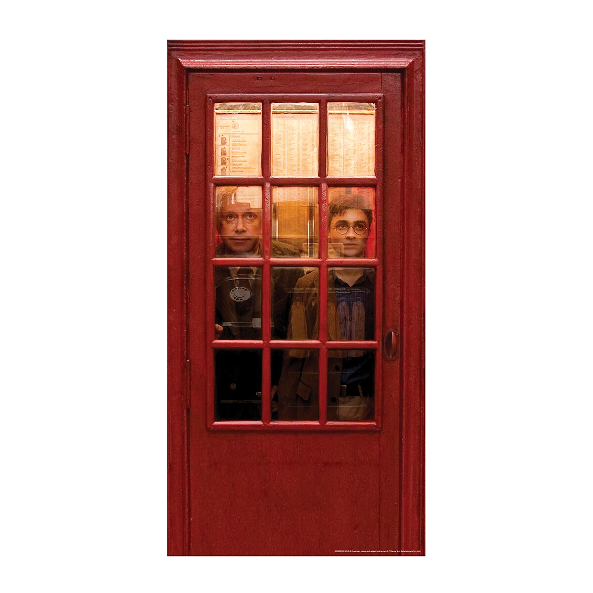 Door Cover Cabina Telefónica Harry Potter Rubies 1