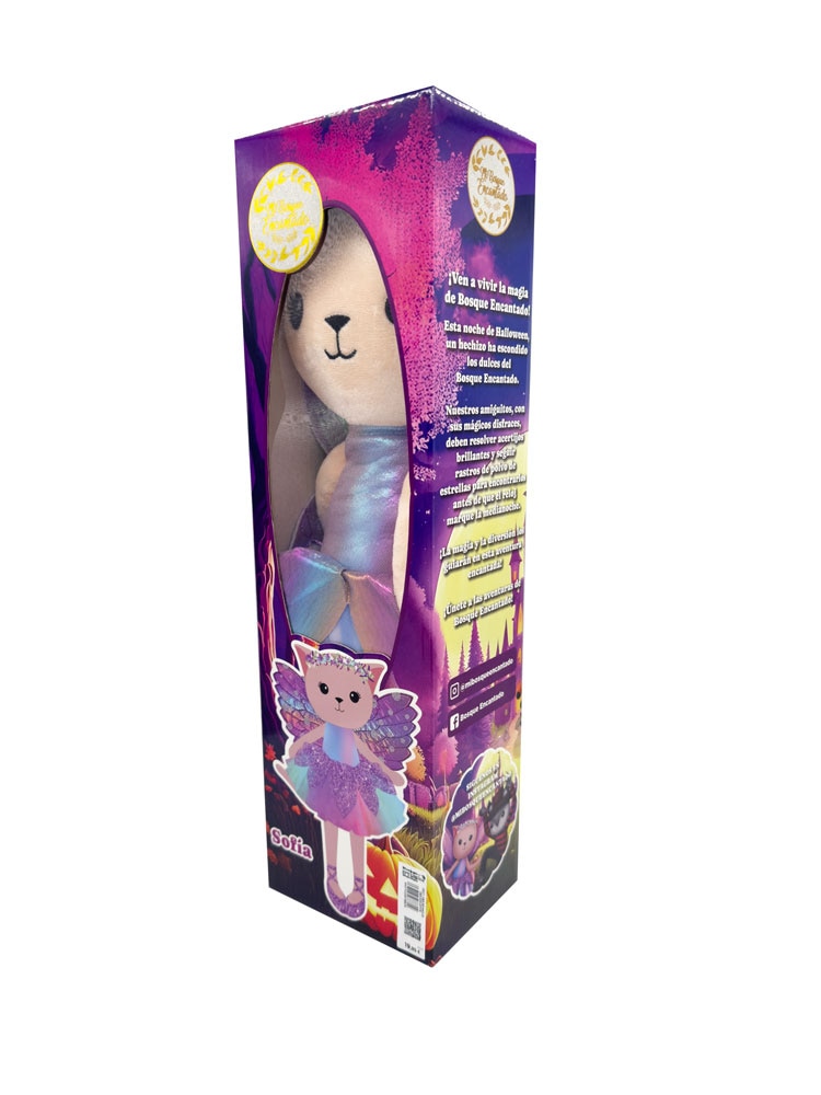 Peluche Mi Bosque Encantado Halloween Sofia 3