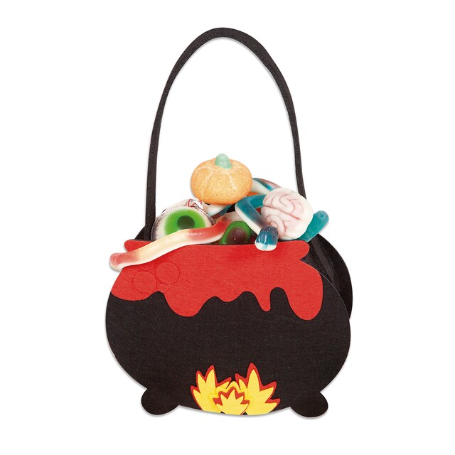 Imagem 0 de Caldeirão em Feltro Porta-caramelos