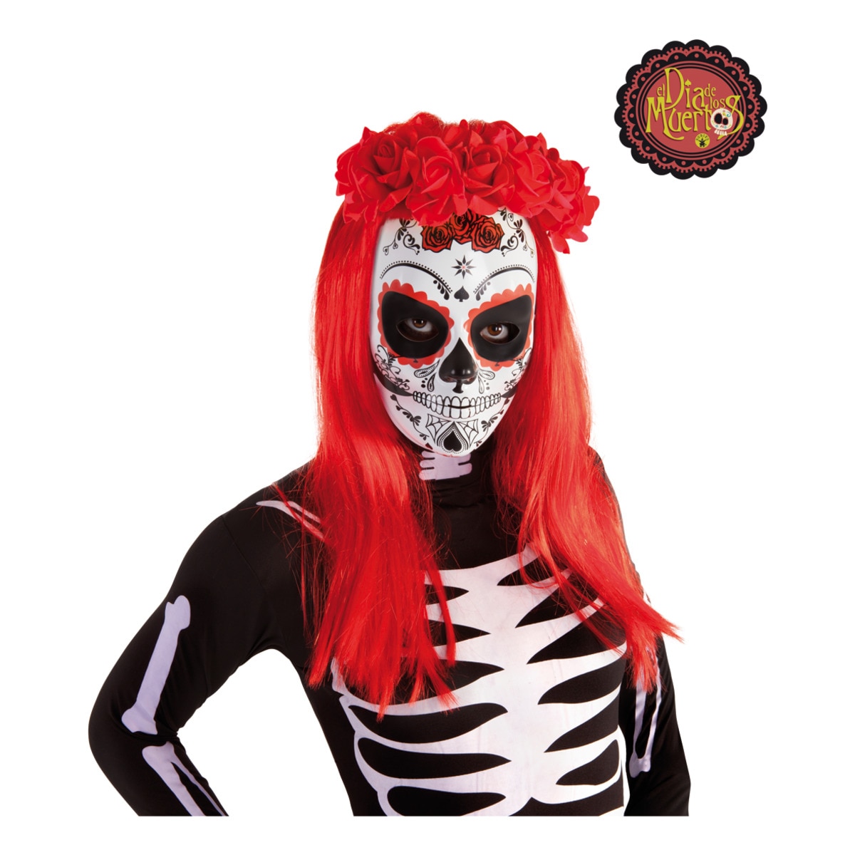 Máscara calavera Katrina Rubies 1