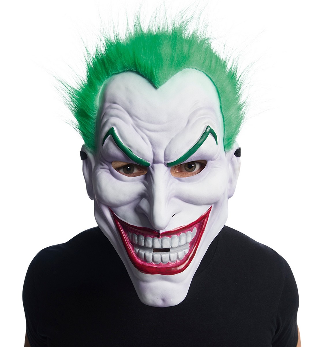 Imagen 0 de Máscara Adulto Joker Con Pelo