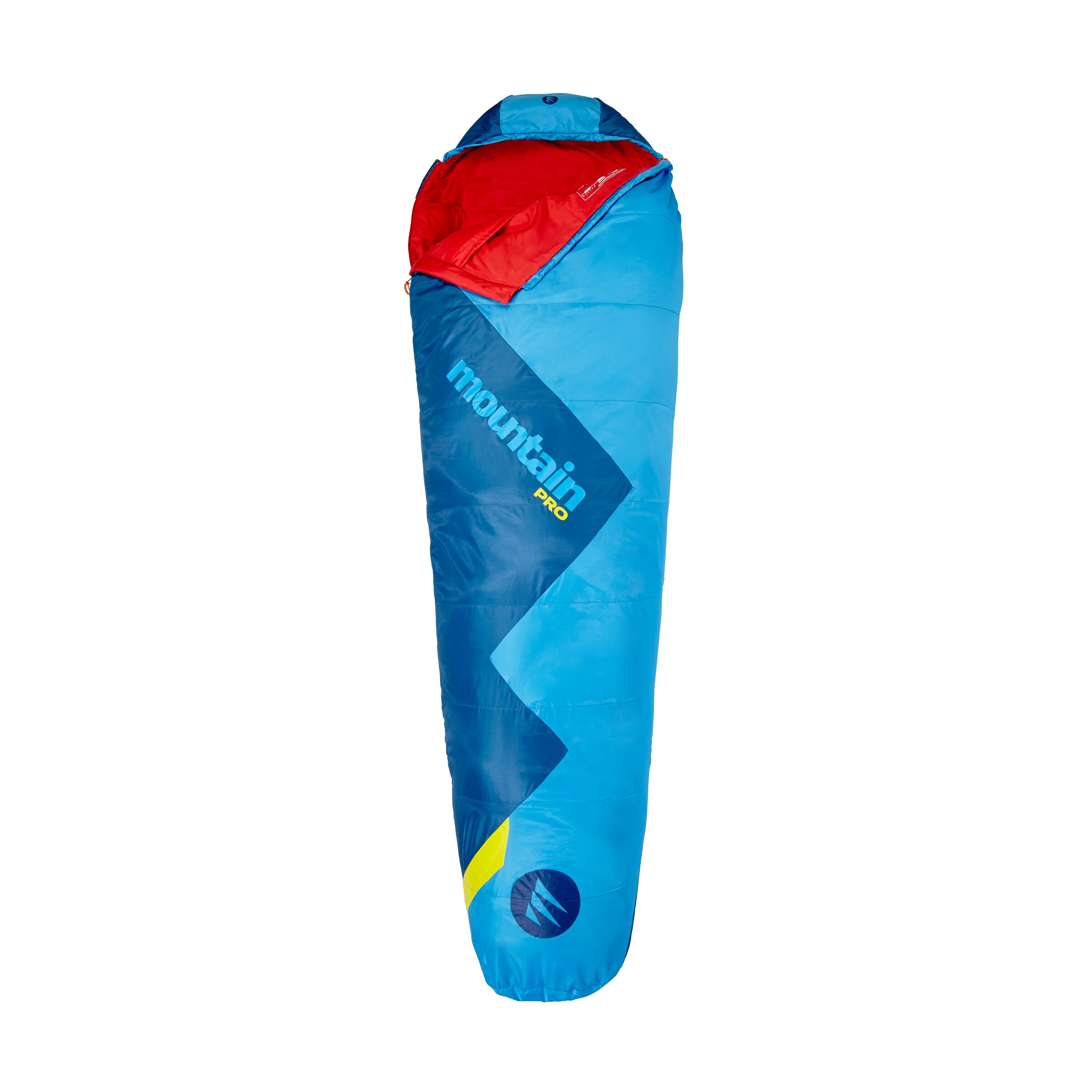 Saco-cama Ultralight 600 Mountain PRO Azul / Amarelo-2