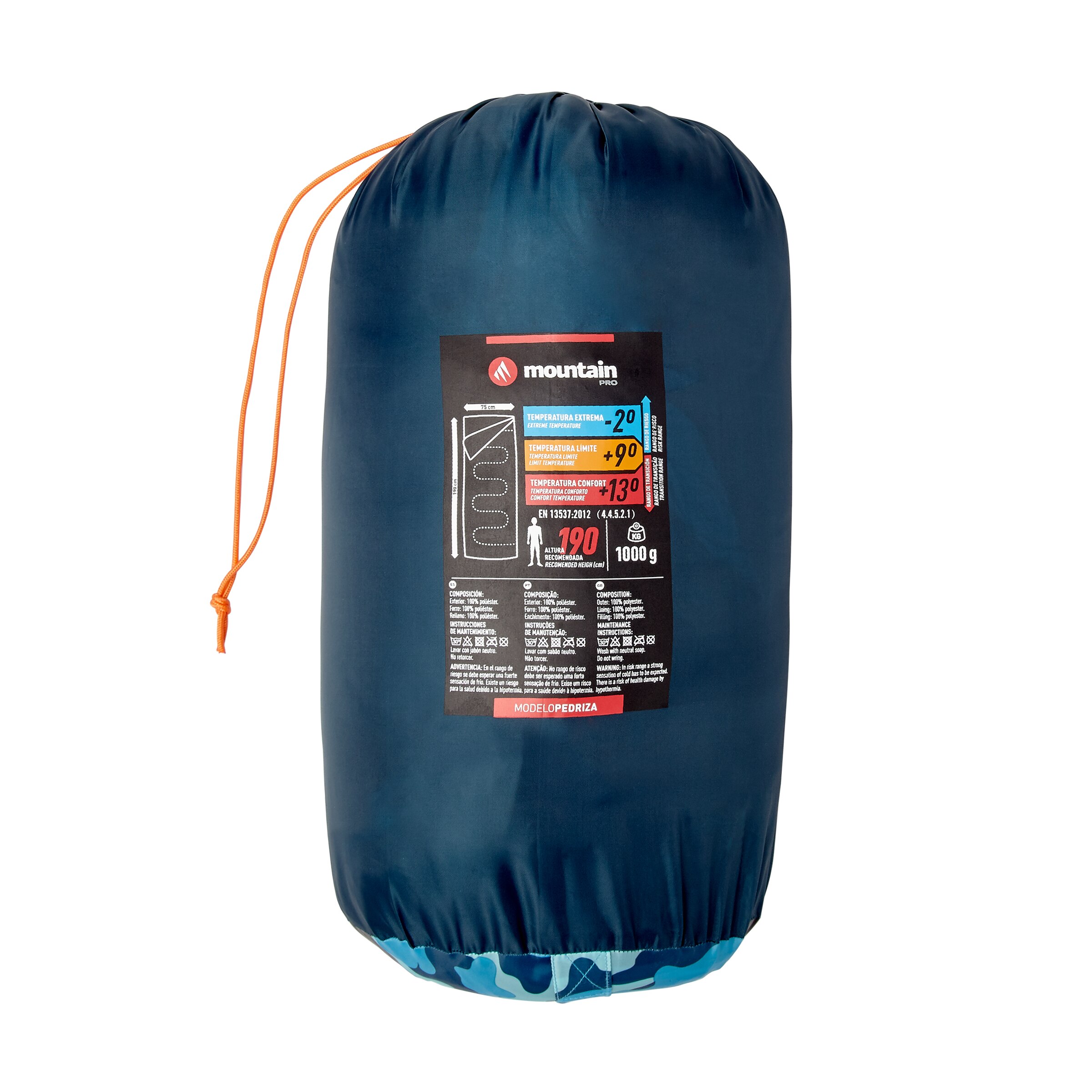 Saco-cama Pedriza Mountain PRO Verde / Preto-3