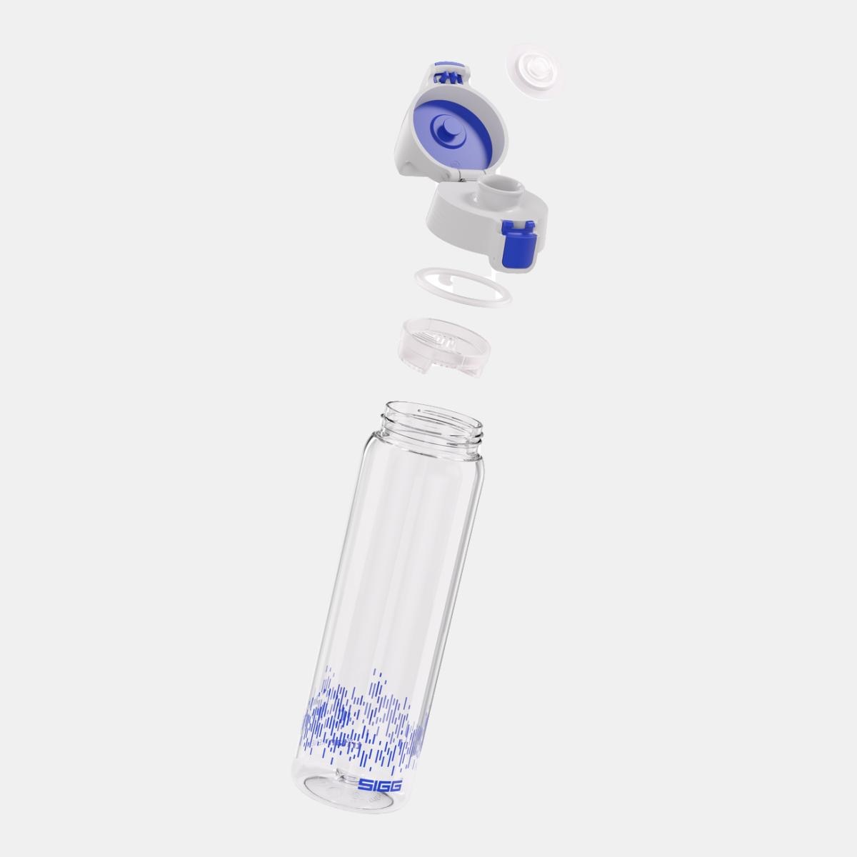 Garrafa de Tritan Total Clear One - 0,75 L Azul-3